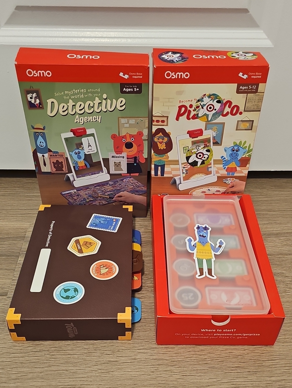 Osmo Detective Agency & Pizza Co. Kids Learning Game Set